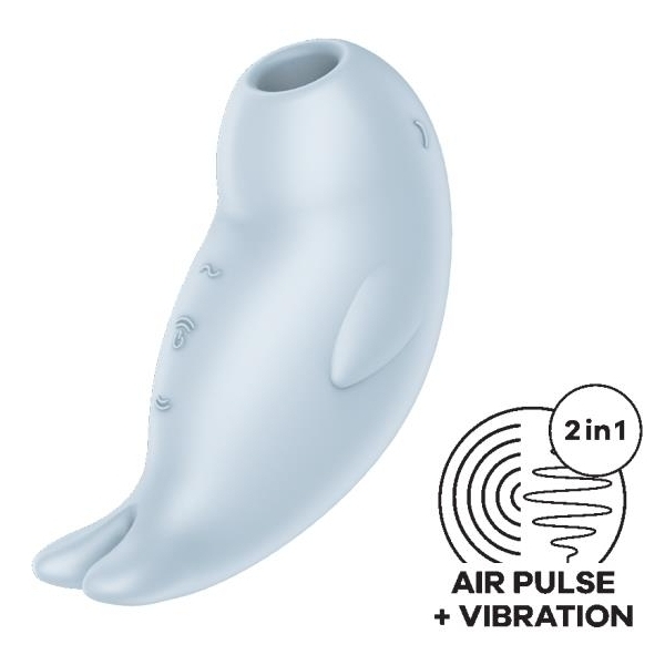 Seal You Soon Klitoris-Stimulator Eisblau