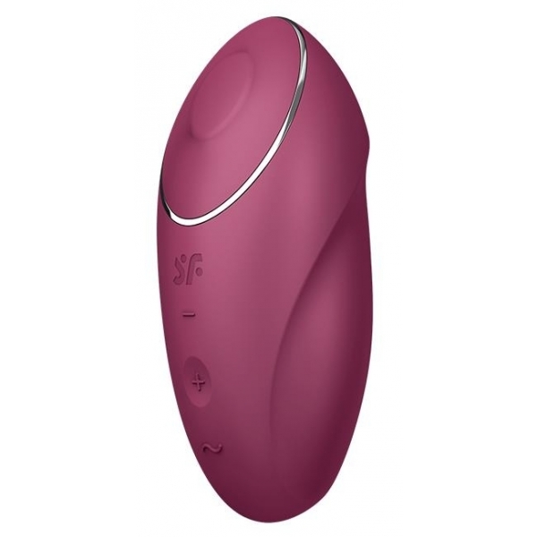 Stimolatore clitorideo Tap & Climax 1 Raspberry