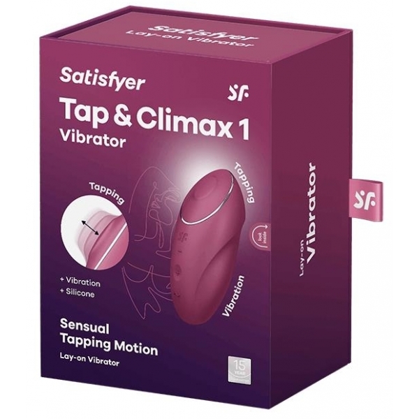 Tap & Climax 1 Raspberry Clitoral Stimulator