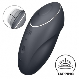 Satisfyer Tap & Climax 1 Clitorisstimulator Zwart