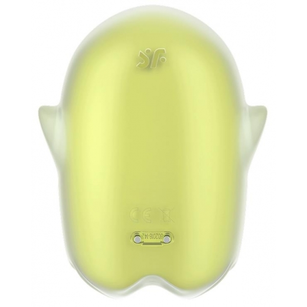 Glowing Ghost Clitoris Stimulator Yellow