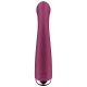 Vibratore rotante G-Spot 1 - 11 x 3,5 cm Lampone