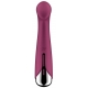 Vibrador giratório para o ponto G 1 - 11 x 3,5 cm Framboesa