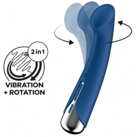 Spinning G-Spot 1 Vibe and Rotator Blue