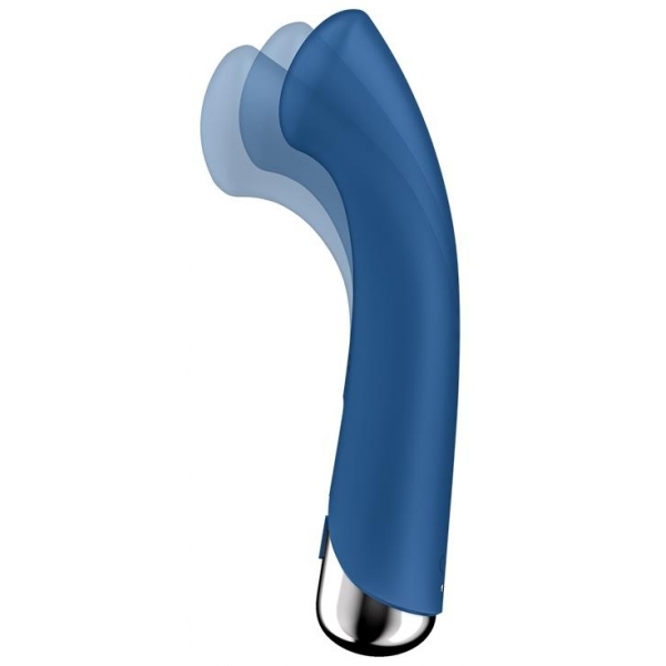 Estimulador giratório G-Spot 1 - 11 x 3,5 cm Azul