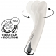 Estimulador giratório G-Spot 1 - 11 x 3,5cm Creme