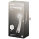 Spinning Vibe 1 Stimulator - 11 x 3cm Creme