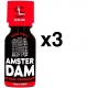 AMSTERDAM Extra Puissant 15ml x3