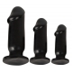 Conjunto de 3 Plugs Butt Anal Kit 13,5 x 4,5cm