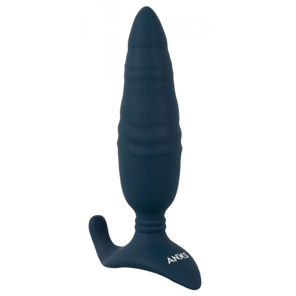Vibrationsplug Butt Thrust 14.5 x 4cm Blau