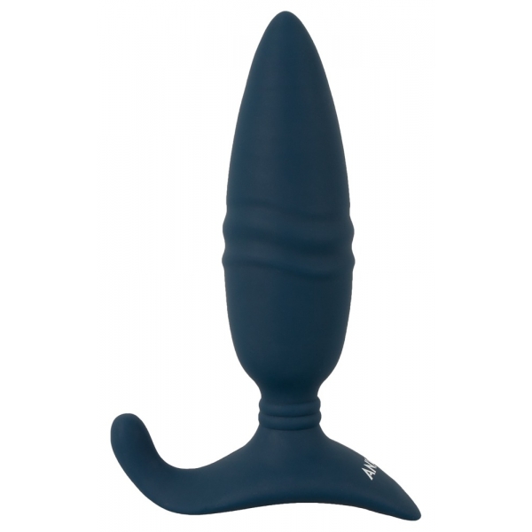 Plug vibrante Butt Thrust 14,5 x 4 cm blu