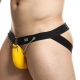 Jockstrap Ring & Ketting Dngeon Geel