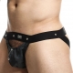 Jockstrap Peekaboo Dngeon Cinzento