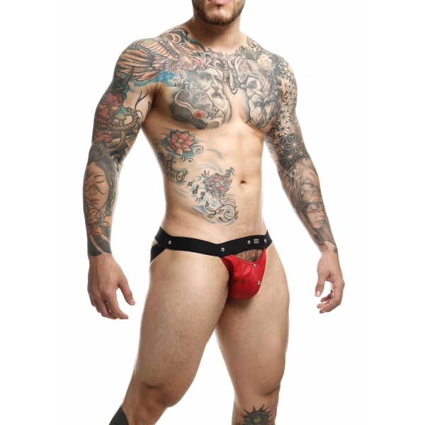 Jockstrap Peekaboo Dngeon Vermelho