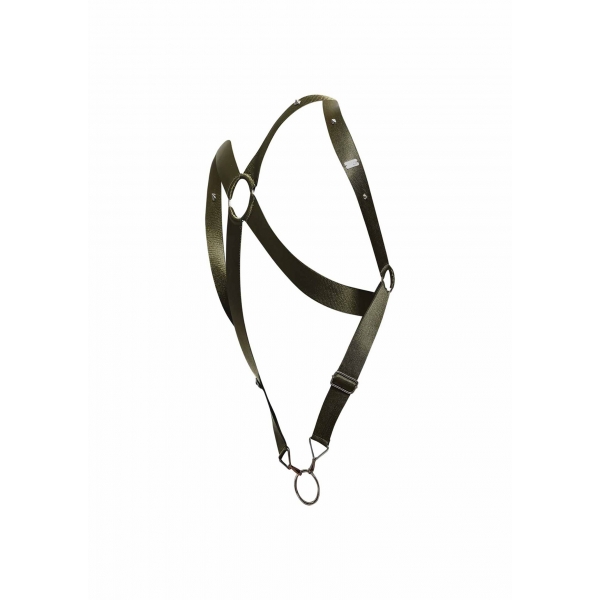 DNGEON Crossback Harness Green