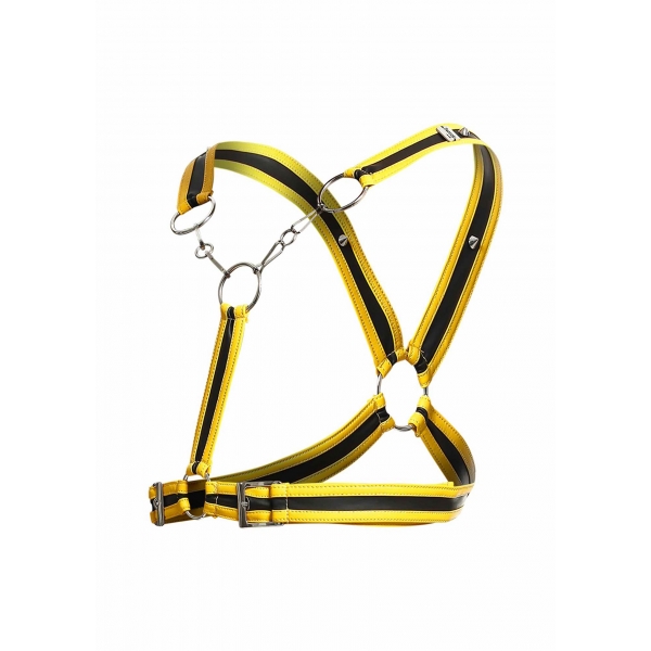 DNGEON Cross Chain Harness Yellow