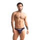 Jockstrap Rally 665 Preto-Azul