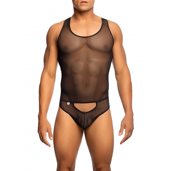 Thong Body Tulle Leandro Black