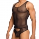 Thong Body Tulle Leandro Black