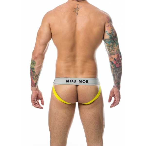 MOB Stripe Classic Jock Yellow