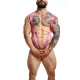 Dngeon Straigh Back Harness Pink