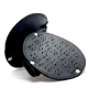 Hand Paddle with Spikes Vampire Pad Black