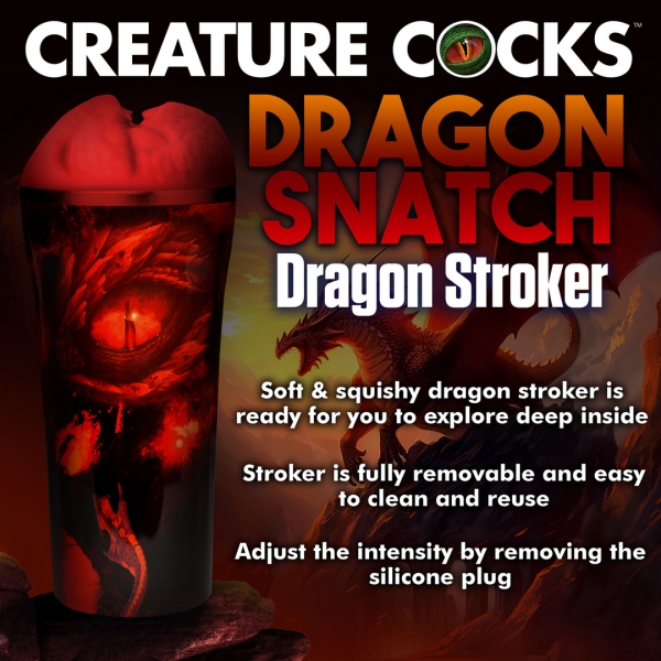 Creature Dragon Masturbator Rot