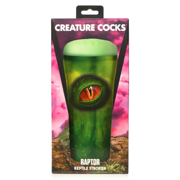 Masturbatore verde Creature Raptor