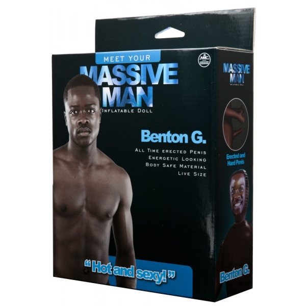 Bambola gonfiabile Massive Man Benton G 18 x 5,5 cm