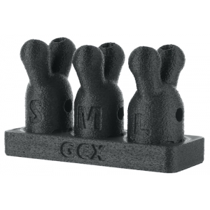 GCX-POP Juego de 3 GC-POP™ S/M/L Tapones Inhaladores + Soporte
