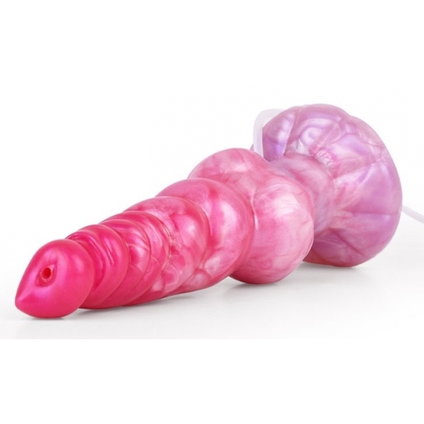 Ejaculating Peachy Colorful Realistic Dildo- 16