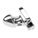 Dickcuffs Steel Chastity Cage 10.5 x 3.5cm