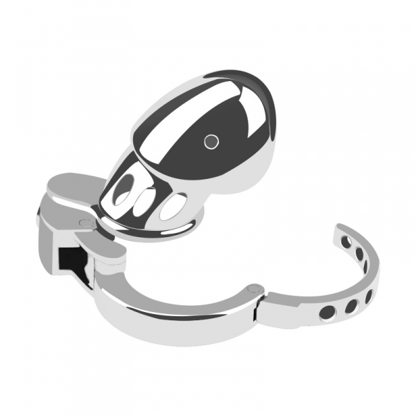 Cage de Chasteté en acier Dickcuffs 10.5 x 3.5cm