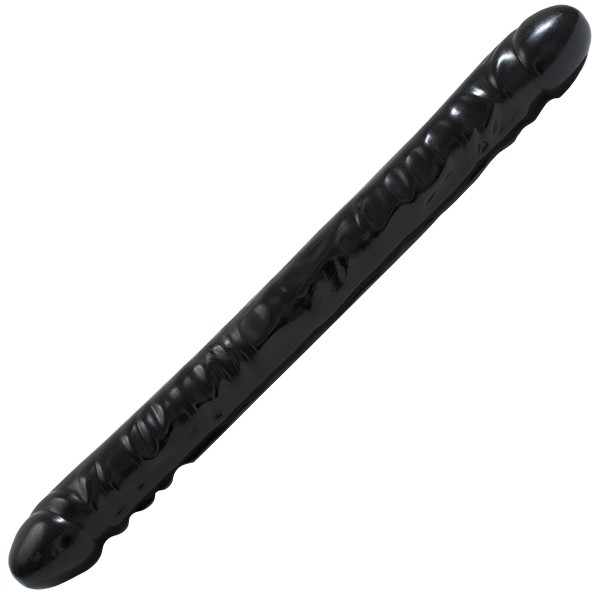 Consolador Doble XL 45 x 4,5 cm Negro