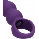 Plug Vibrant TEARDROP SHAP 12 x 3.6cm Violet