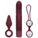 Darkcherry Sextoys para Ella Set de 3 Accesorios