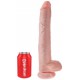 Consolador XL king Cock 30 x 6 cm Silla