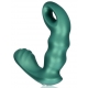 Stimolatore della prostata con perline 10 x 3,5 cm Verde metallizzato