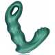 Stimolatore della prostata con perline 10 x 3,5 cm Verde metallizzato