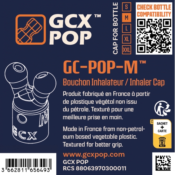Gorro Inhalador Aroma GC-POP™ Talla M