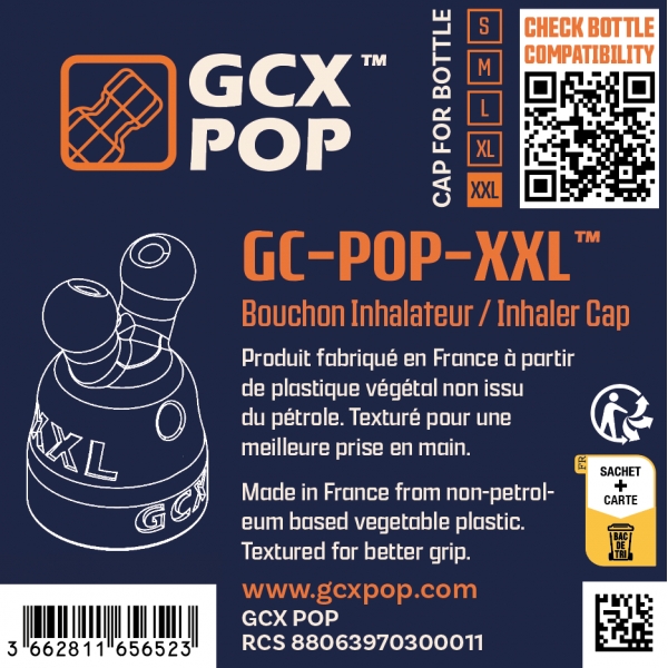 Verschluss Aroma-Inhalator GC-POP™ Größe XXL