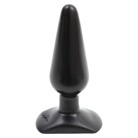 Butt Plug liscio 12 x 3,8 cm nero