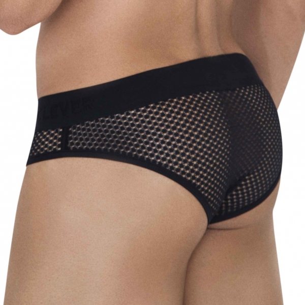 Slip Netz Swirl Schwarz