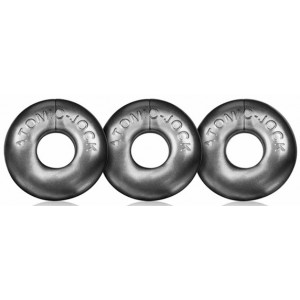 Oxballs Pack of 3 Oxballs Grey mini cockrings