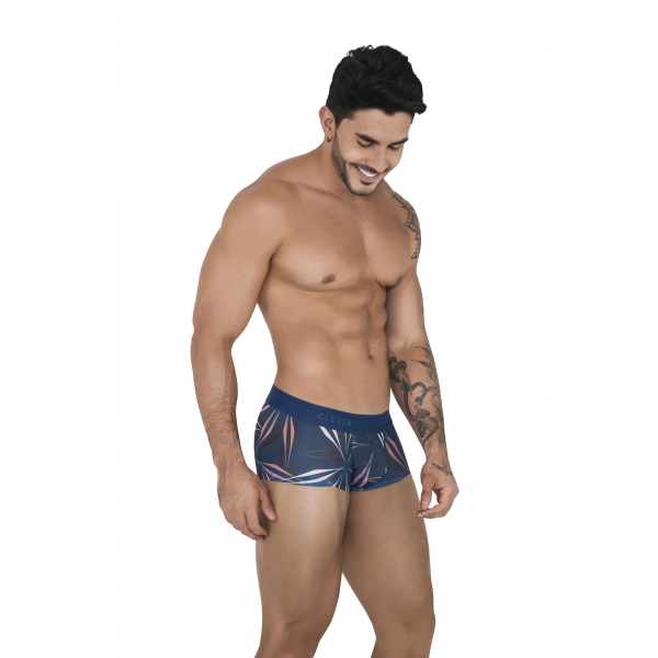 Calções boxer de ajuste fino Continental Blue