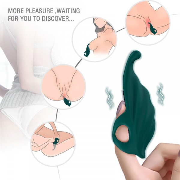 Leavy Vibrating Finger Sleeve