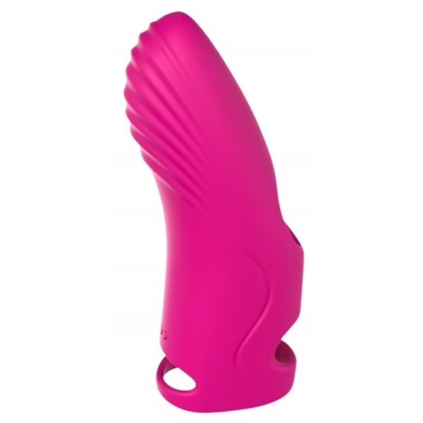 Aurora Finger Vibrator PINK WIRELESS