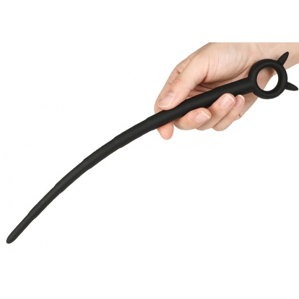 Diablo haste de uretra de silicone L 25 cm - Diâmetro 7 a 14mm