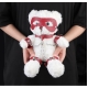 Urso de peluche Bondage 31cm Branco