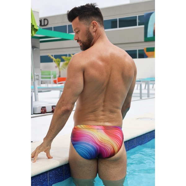 Pantaloncini da bagno Unicorn Rainbow